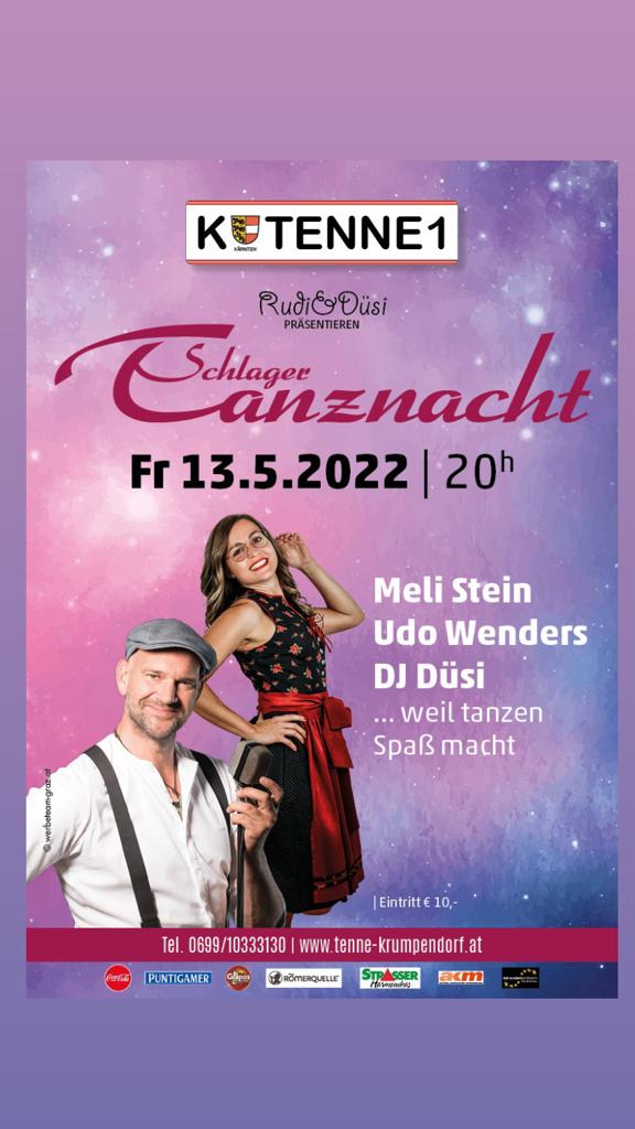 Schlager Tanznacht Poster